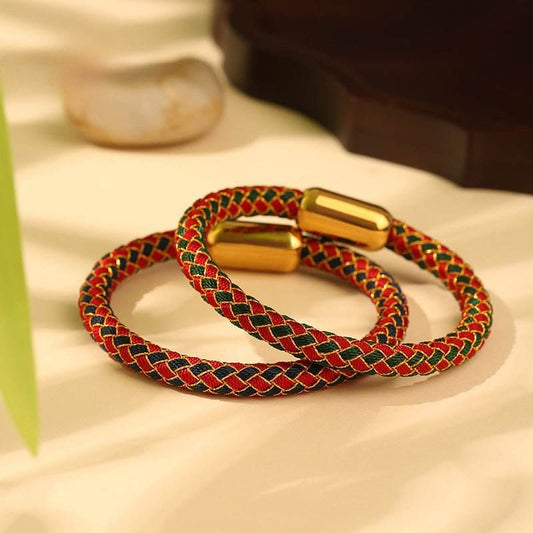 Dual - color Dragon - scale Bracelet, Original Ethnic - style Jewelry for Couples and Friends - STAR8S