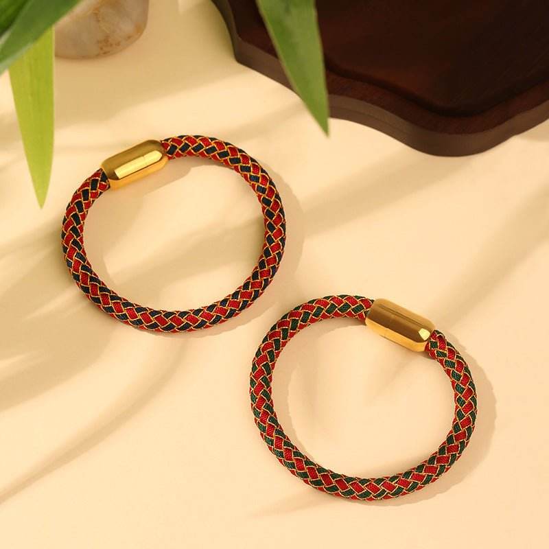 Dual - color Dragon - scale Bracelet, Original Ethnic - style Jewelry for Couples and Friends - STAR8S