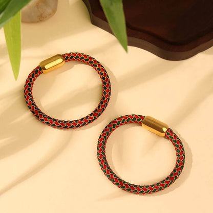 Dual - color Dragon - scale Bracelet, Original Ethnic - style Jewelry for Couples and Friends - STAR8S