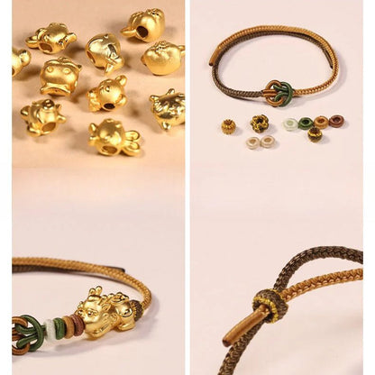 Elegant Blessed Red String Bracelet: Prosperous World Personalized Versatile | STAR8S - STAR8S