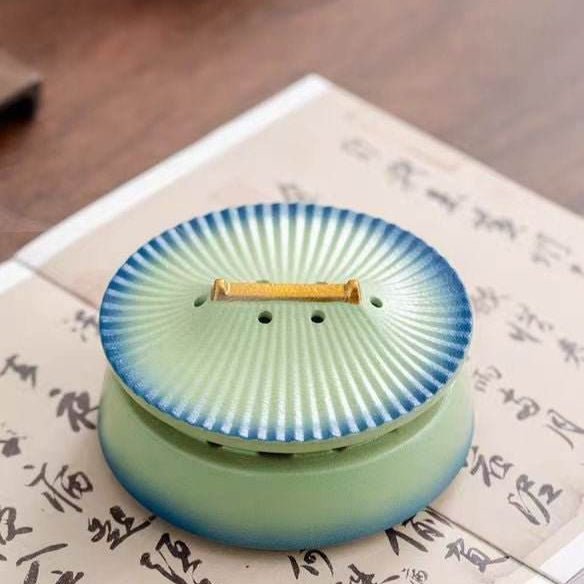 Exquisite Temple of Heaven Incense Burner – Elegant Ceramic, Perfect for Home Decor - STAR8S