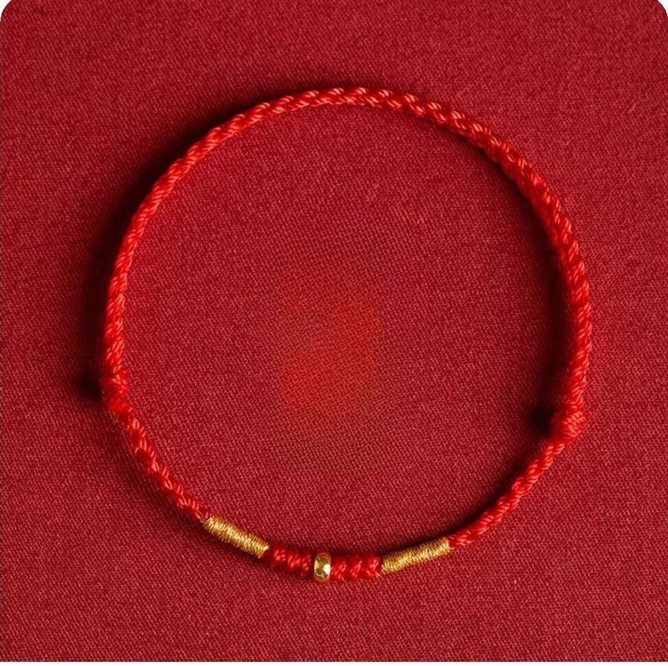 Handmade Red String Bracelet for Women – Lucky Protection Bracelet, Adjustable & Stylish - STAR8S