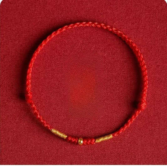 Handmade Red String Bracelet for Women – Lucky Protection Bracelet, Adjustable & Stylish - STAR8S