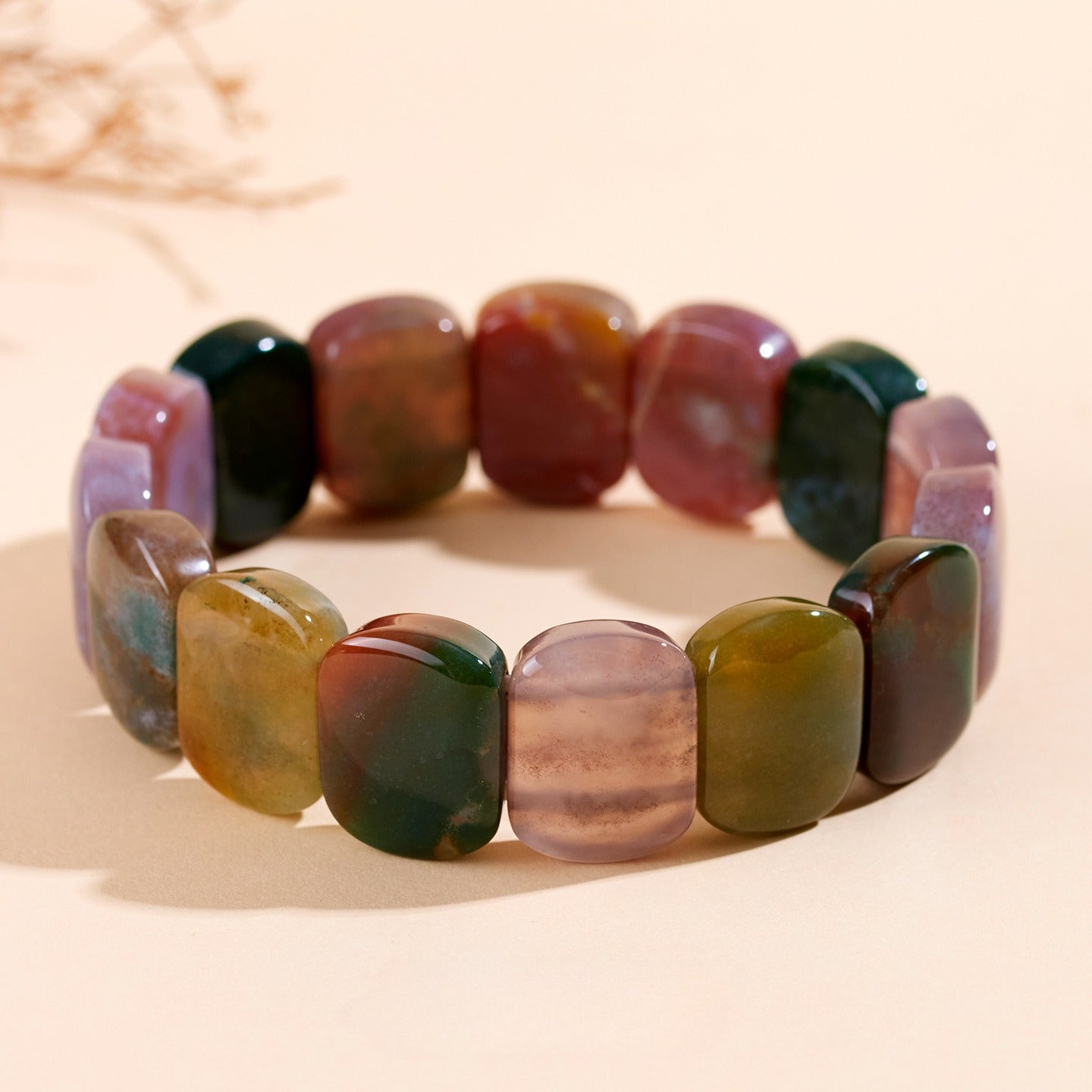 Ocean Chalcedony Bracelet - Natural Gemstone Women's Fashion Jewelry - Elegant & Stylish - STAR8S