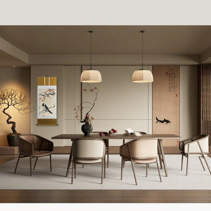 Famous Chinese Painting: Xu Beihong’s Magpie Double Delight Scroll HD print | STAR8S - STAR8S