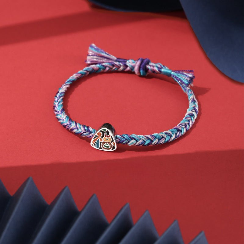 Five - Color String Bracelet with S925 Silver | Perfect Gift for Students & Couples - STAR8S