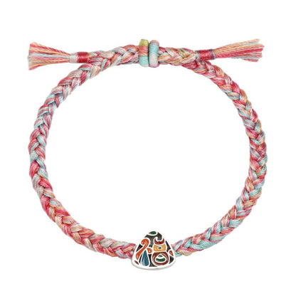 Five - Color String Bracelet with S925 Silver | Perfect Gift for Students & Couples - STAR8S
