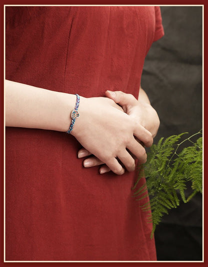 Five - Color String Bracelet with S925 Silver | Perfect Gift for Students & Couples - STAR8S
