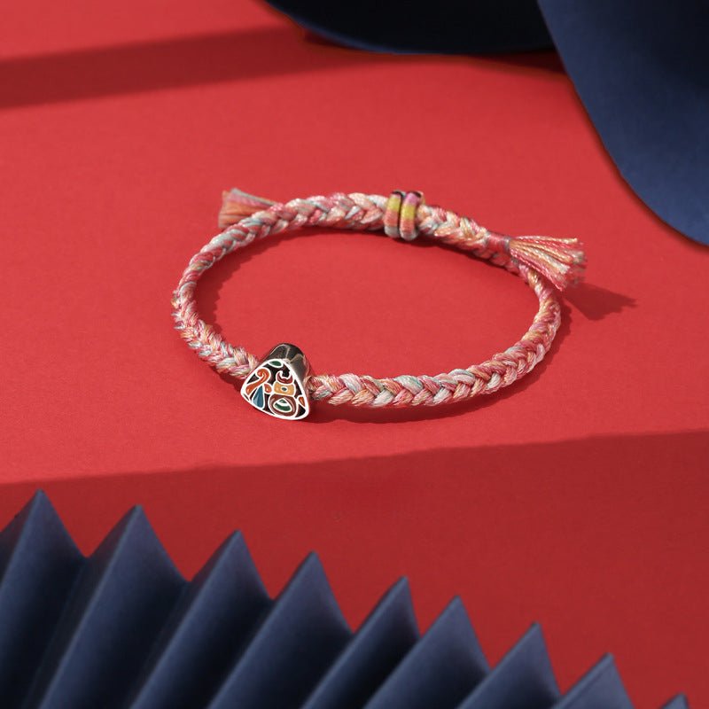 Five - Color String Bracelet with S925 Silver | Perfect Gift for Students & Couples - STAR8S
