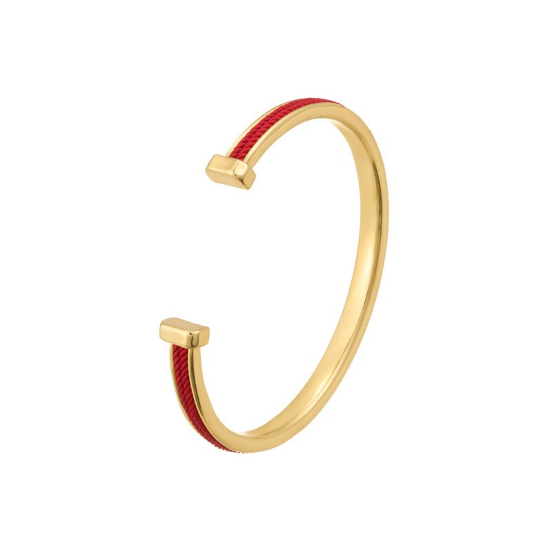 Good Luck Red String Bracelet – Stylish & Symbolic Protection Bracelet for Women | Adjustable & 14K Gold - Plated - STAR8S
