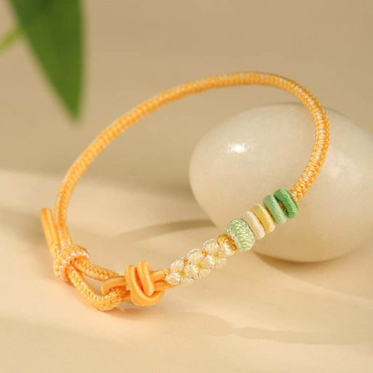 Hand - Woven Double - knot Hand Rope, Retro Chinese - style DIY Jewelry for Styling - STAR8S
