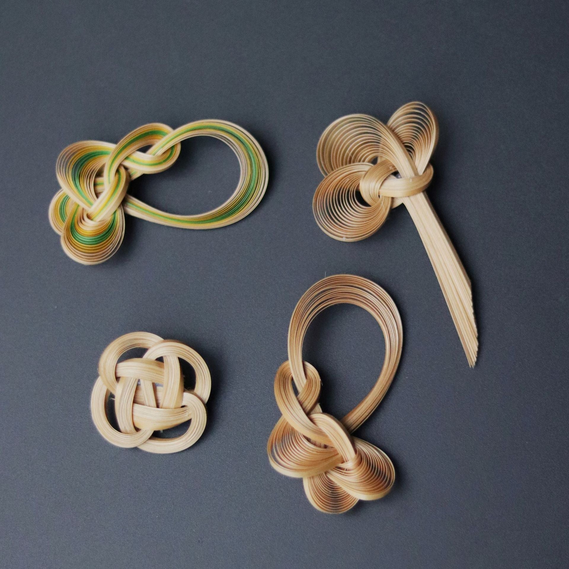 Handcrafted Bamboo Brooches, Pins & Accessories | Unique Artisan Bamboo Jewelry | Eco - Friendly Gifts for Qipao & Hanfu - STAR8S