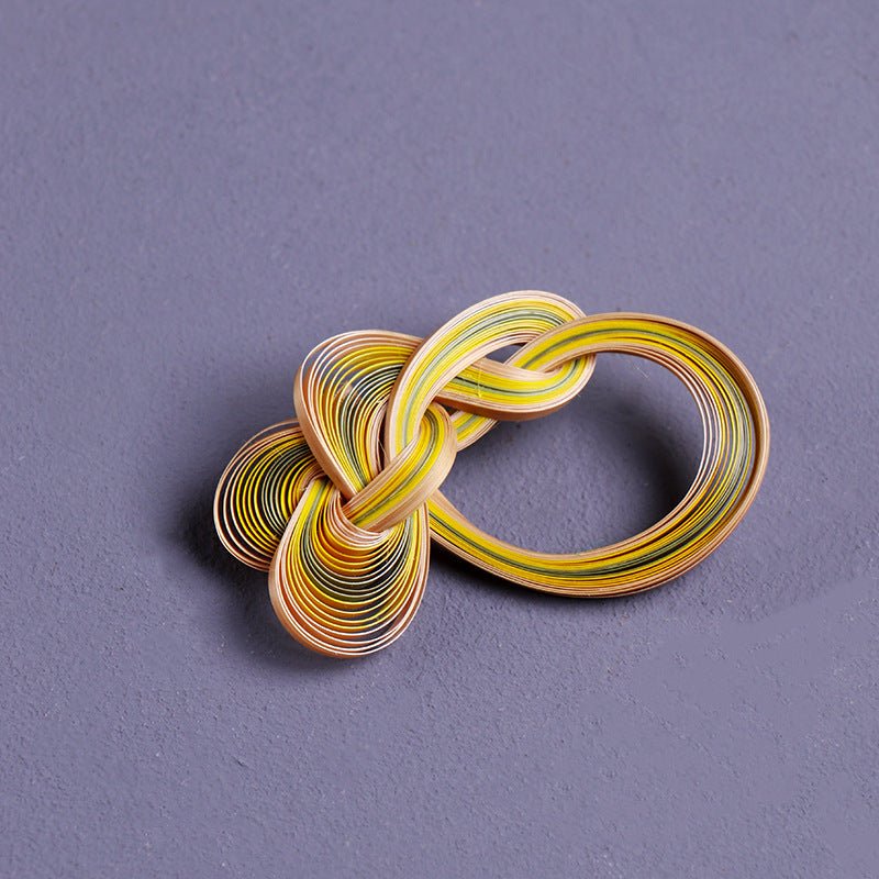 Handcrafted Bamboo Brooches, Pins & Accessories | Unique Artisan Bamboo Jewelry | Eco - Friendly Gifts for Qipao & Hanfu - STAR8S