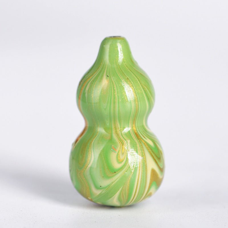 Handcrafted Chinese Lacquer Gourd Pendant – Unique Decorative Ornament for Prosperity and Good Fortune - STAR8S