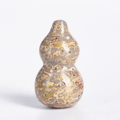 Handcrafted Chinese Lacquer Gourd Pendant – Unique Decorative Ornament for Prosperity and Good Fortune - STAR8S