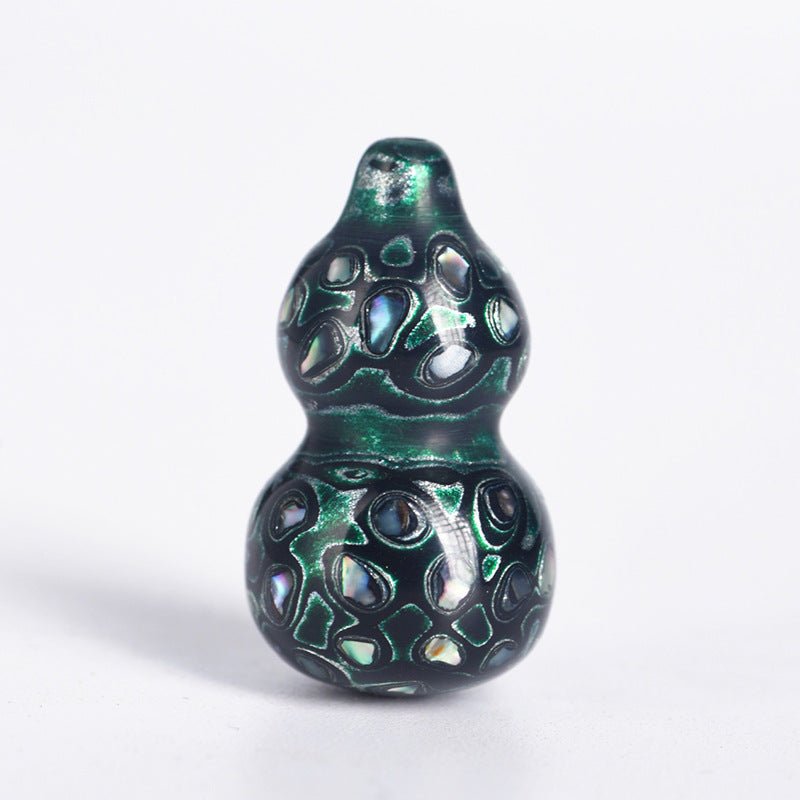 Handcrafted Chinese Lacquer Gourd Pendant – Unique Decorative Ornament for Prosperity and Good Fortune - STAR8S
