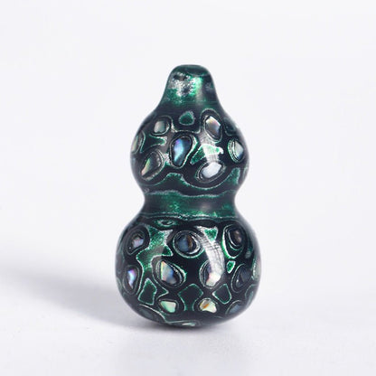 Handcrafted Chinese Lacquer Gourd Pendant – Unique Decorative Ornament for Prosperity and Good Fortune - STAR8S