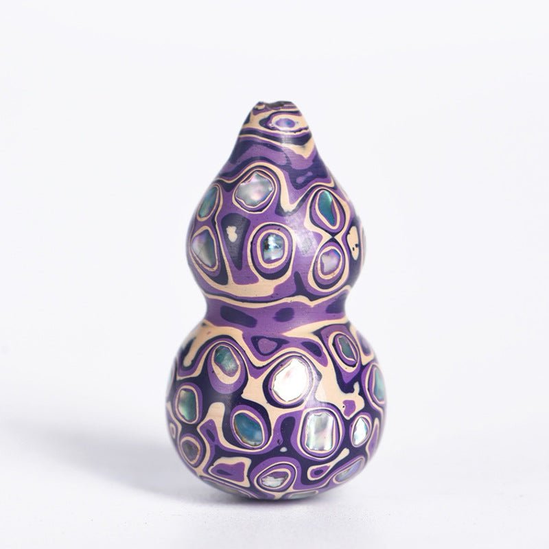 handcrafted chinese lacquer gourd pendant – unique decorative ornament for prosperity and good fortune - star8s
