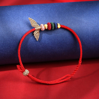 Handcrafted Fish Tail Bracelet for Women | S925 Silver Red String Bracelet | Best Gift for Girlfriend, Best Friend - STAR8S