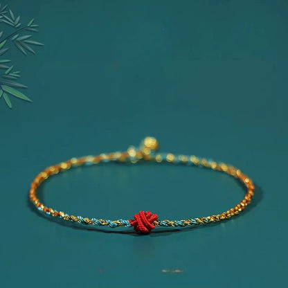 Handcrafted Multi - Colored Red String Bracelet | Traditional Knotted Design for Kids & Adults | Dragon Boat Festival - STAR8S