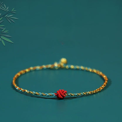 Handcrafted Multi - Colored Red String Bracelet | Traditional Knotted Design for Kids & Adults | Dragon Boat Festival - STAR8S