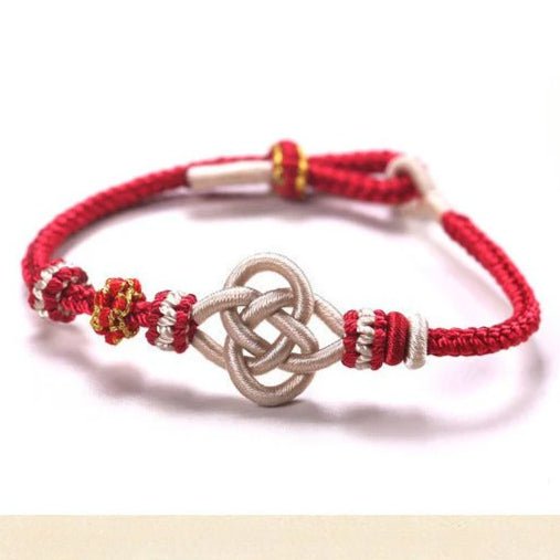 handcrafted red string bracelet for couples and students – lucky and blessing charm | star8s - star8s