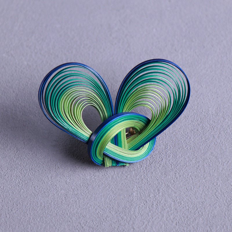 Handmade Bamboo Brooch, Earrings & Accessories | Eco - Friendly Artisan Craft for Qipao & Hanfu - STAR8S