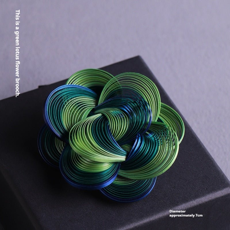 Handmade Bamboo Brooch, Earrings & Accessories | Eco - Friendly Artisan Craft for Qipao & Hanfu - STAR8S