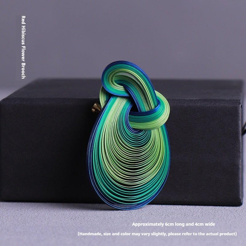 Handmade Bamboo Brooch, Earrings & Accessories | Eco - Friendly Artisan Craft for Qipao & Hanfu - STAR8S