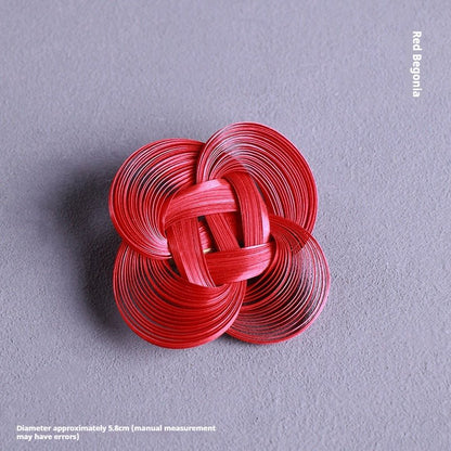 Handmade Bamboo Brooches & Accessories | Unique Bamboo Jewelry for Qipao, Hanfu & Fashion Lovers | Eco - Friendly Artisan Crafts - STAR8S