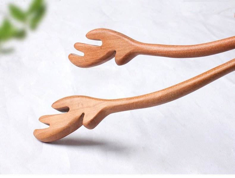 handmade black sandalwood dangling hairpin ideal for hanfu vintage bun - star8s