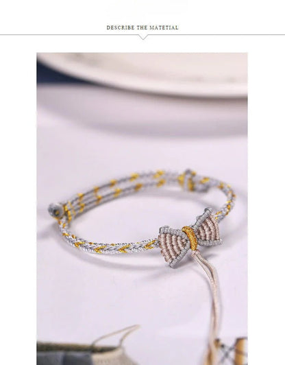 Handmade Bow Knot Red String Bracelet – The Perfect Gift for Her | STAR8S - STAR8S
