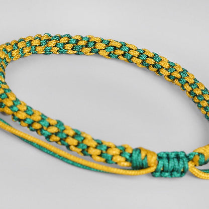 Handmade Braided Corn Knot Bracelet | Tibetan - Inspired Red String Bracelet for Men & Women - STAR8S