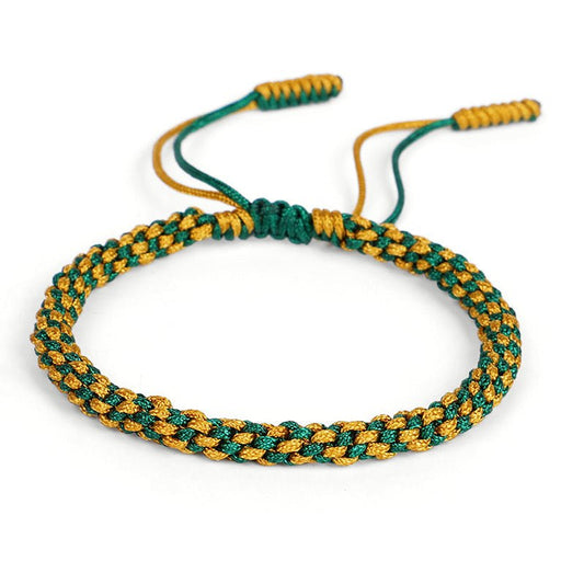 Handmade Braided Corn Knot Bracelet | Tibetan - Inspired Red String Bracelet for Men & Women - STAR8S