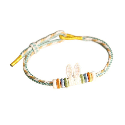 Handmade Bunny Ears Bracelet – Cute Adjustable Red String Bracelet | STAR8S - STAR8S