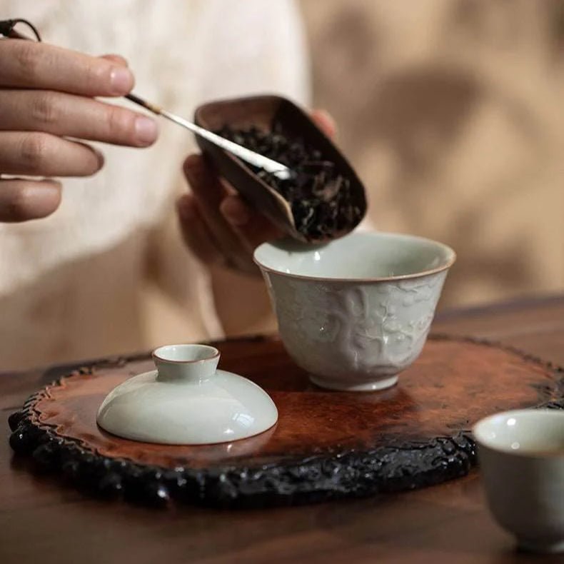 handmade ceramic tea ware with bingtai glaze elevate home tea - tasting style - star8s