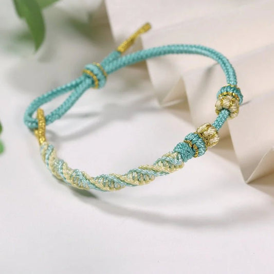 Handmade Chinese Dragon Knot Red String Adjustable Bracelet | Colorful Jewelry for Luck & Protection | STAR8S - STAR8S
