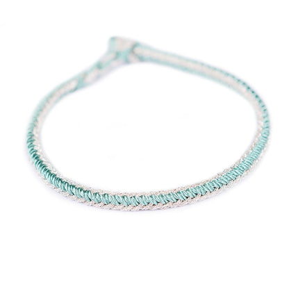 Handmade Chinese Knot Gold Rope Braided Bracelet | Handwoven Red String Bracelet - STAR8S