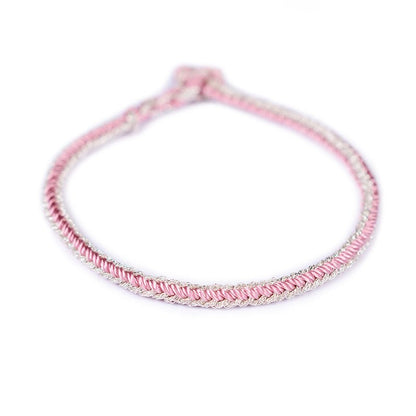 Handmade Chinese Knot Gold Rope Braided Bracelet | Handwoven Red String Bracelet - STAR8S