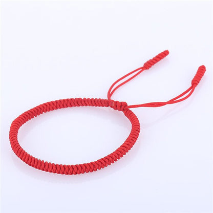Handmade Colorful Red String Bracelet | Adjustable Friendship & Wellness Bracelet - STAR8S