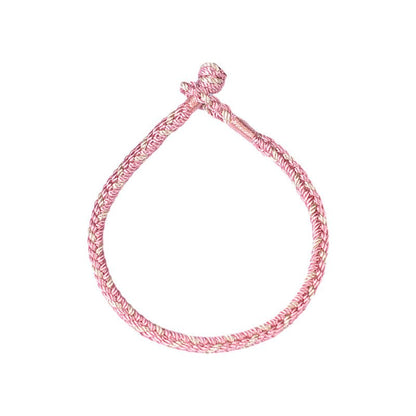 Handmade Dual - Color Braid Red String Bracelet – Adjustable, Women's Handmade Jewelry - STAR8S