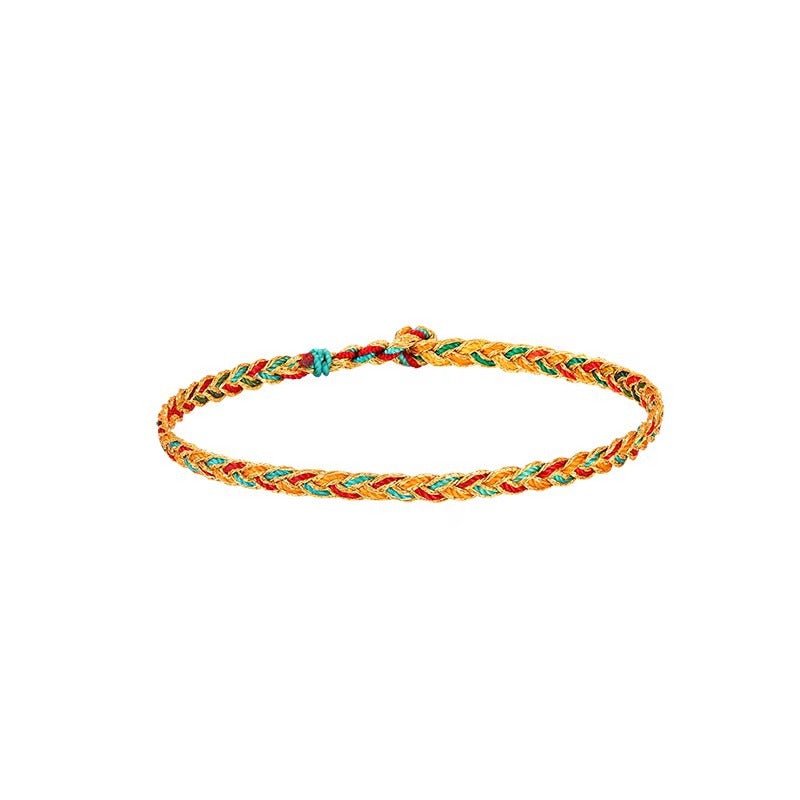 Handmade Five - Color Rope Bracelet - Baby & Child Good Luck Koi Dragon Year Gift - STAR8S