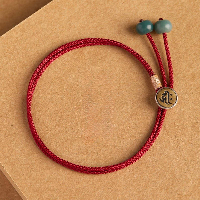 Handmade Red String Bracelet for Men & Women | Zodiac Symbol Charm | Good Luck & Prosperity Gift - STAR8S