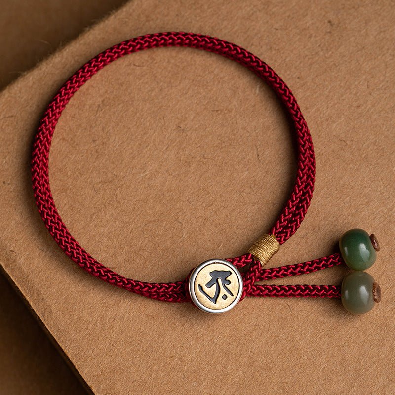 Handmade Red String Bracelet for Men & Women | Zodiac Symbol Charm | Good Luck & Prosperity Gift - STAR8S