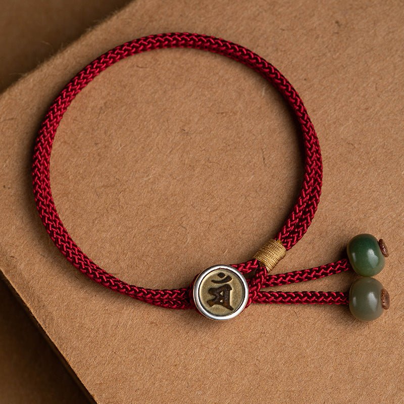 handmade red string bracelet for men & women | zodiac symbol charm | good luck & prosperity gift - star8s