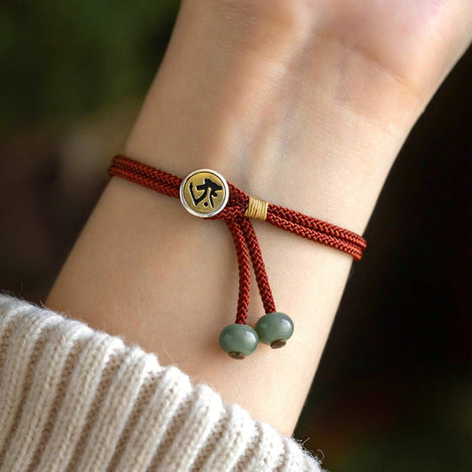 Handmade Red String Bracelet for Men & Women | Zodiac Symbol Charm | Good Luck & Prosperity Gift - STAR8S