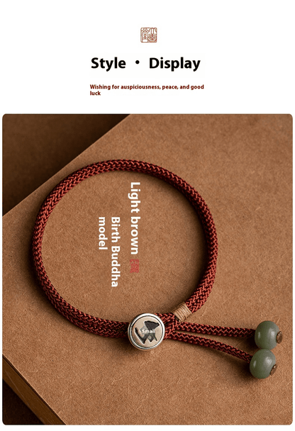 Handmade Red String Bracelet for Men & Women | Zodiac Symbol Charm | Good Luck & Prosperity Gift - STAR8S