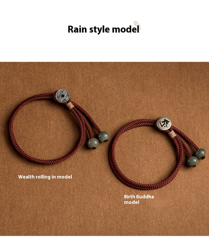 Handmade Red String Bracelet for Men & Women | Zodiac Symbol Charm | Good Luck & Prosperity Gift - STAR8S