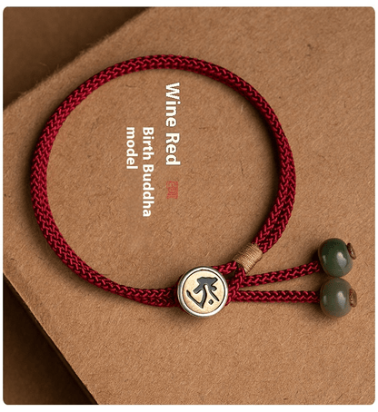 Handmade Red String Bracelet for Men & Women | Zodiac Symbol Charm | Good Luck & Prosperity Gift - STAR8S