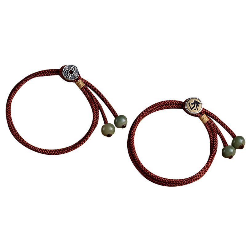 Handmade Red String Bracelet for Men & Women | Zodiac Symbol Charm | Good Luck & Prosperity Gift - STAR8S